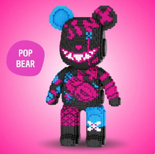 PIXIBEAR™ 組み立てアートベア