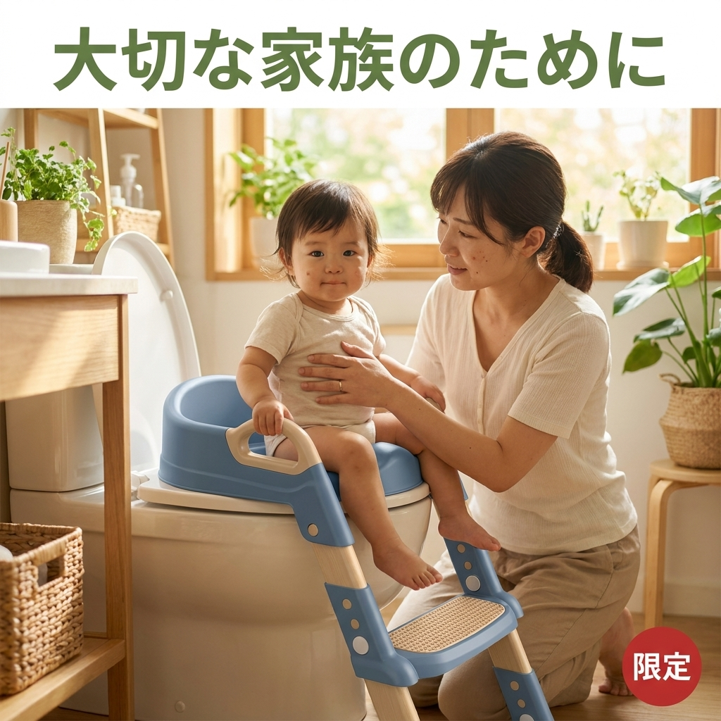 のぼれたね トイレステップ