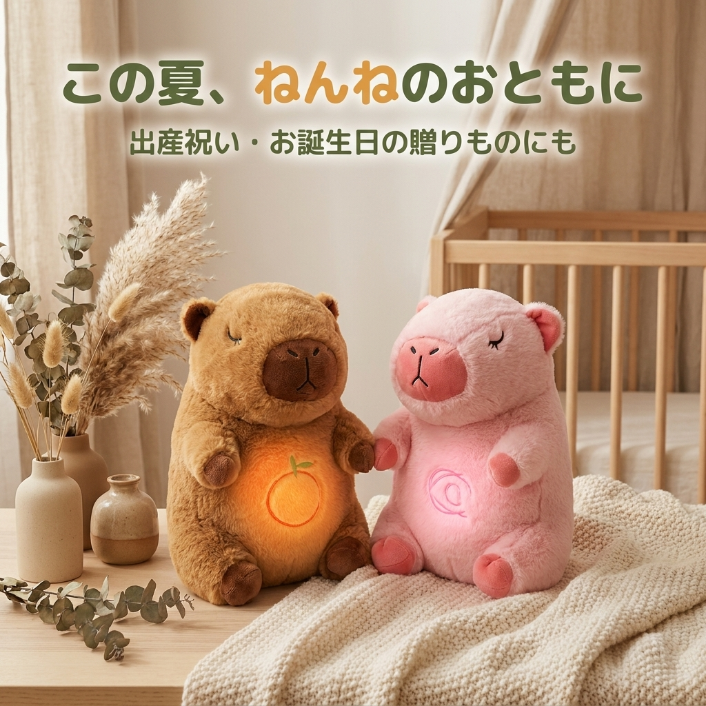 おやすみカピバラ